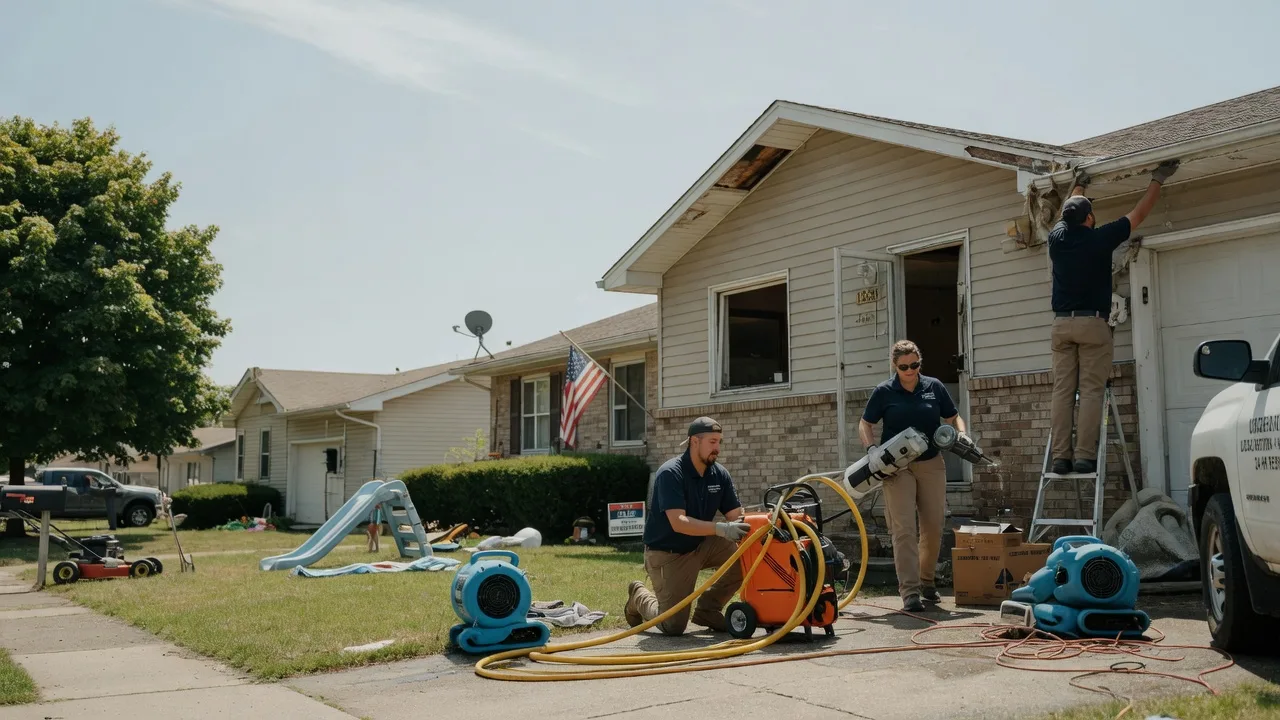 Water Damage Restoration in Glasford, IL near me